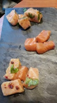 saumon mariné Mon Caviste à la Maison Humeur Gourmande